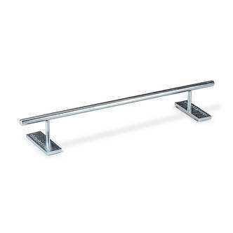 Blackriver Ironrail Rund Lav Silver (fingerboards)