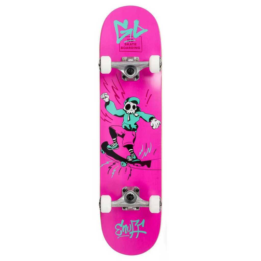 Enuff Skully Pink Skateboard 7.75 x 31