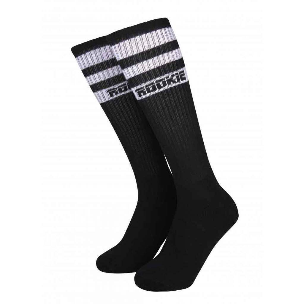 Rookie Stripe Strømper BlackWhite