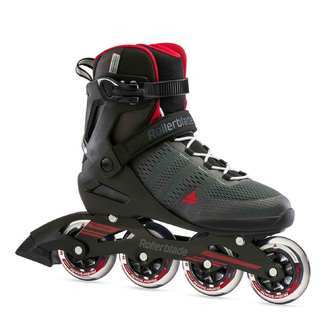 Rollerblade Spark 84 Inliner Rulleskøjte Mørk gråRød