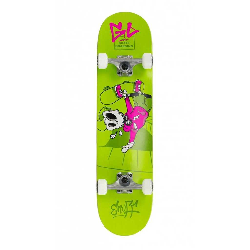 Enuff Skully Green Skateboard 7.2 x 29.5
