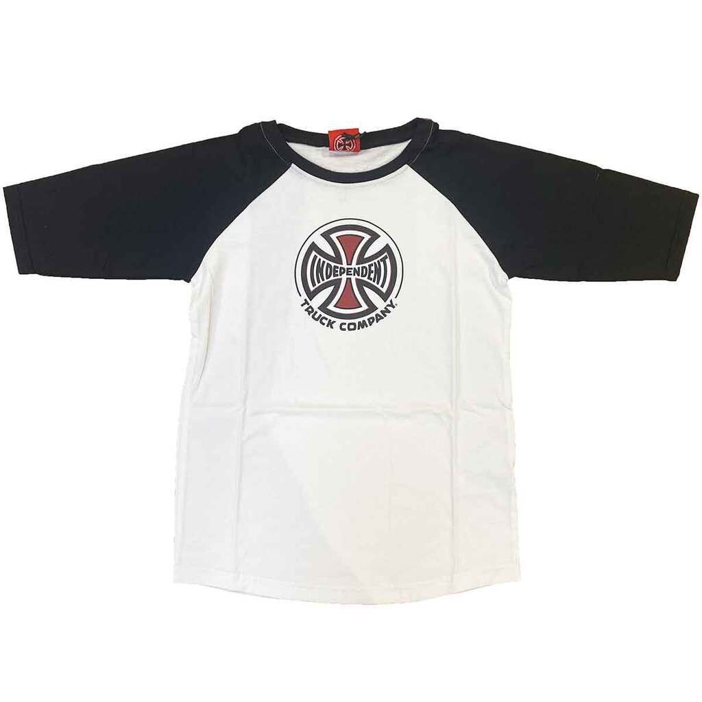 Independent Truck Co Baseball T-shirt SortHvid