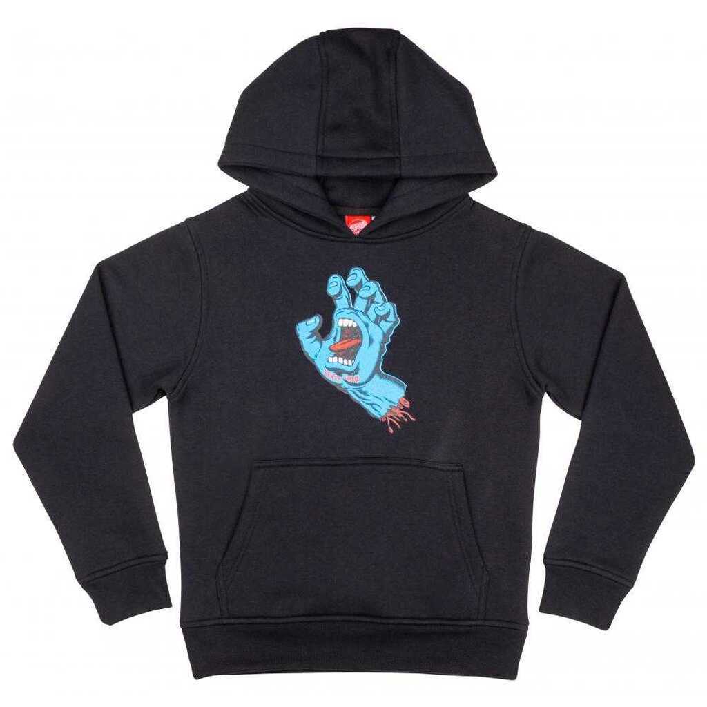 Santa Cruz Youth Hættetrøje Screaming Hand Sort