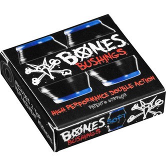 Bones Wheels Bushing Hardcore Soft BlackBlue Pack 81A