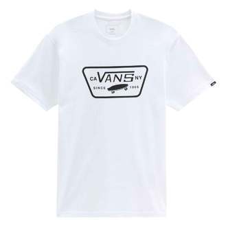 Vans T-shirt Full Patch Hvid/Sort