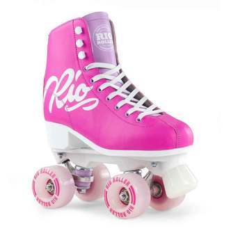 Rio Roller Side By Side Rulleskøjte Script PinkLilac