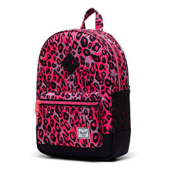 Herschel Heritage Rygsæk Youth Cheetah Camo Neon PinkBlack 16L