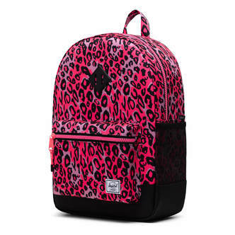 Herschel Heritage Rygsæk Youth Cheetah Camo Neon PinkBlack 20L