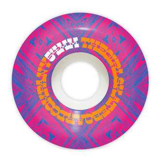 Girl Skateboard Wheel Vibration Conical Pink
