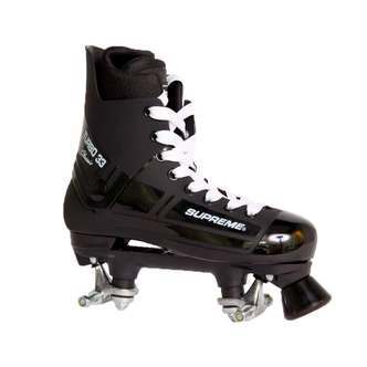 Supreme Turbo 33 Nylon Side-by-Side Rulleskøjte Sort (kun støvle og understel)