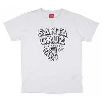 Santa Cruz Youth T-shirt Inherit - Hvid