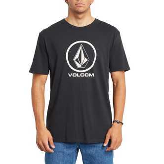 Volcom Crisp Stone Skate T-Shirt Sort