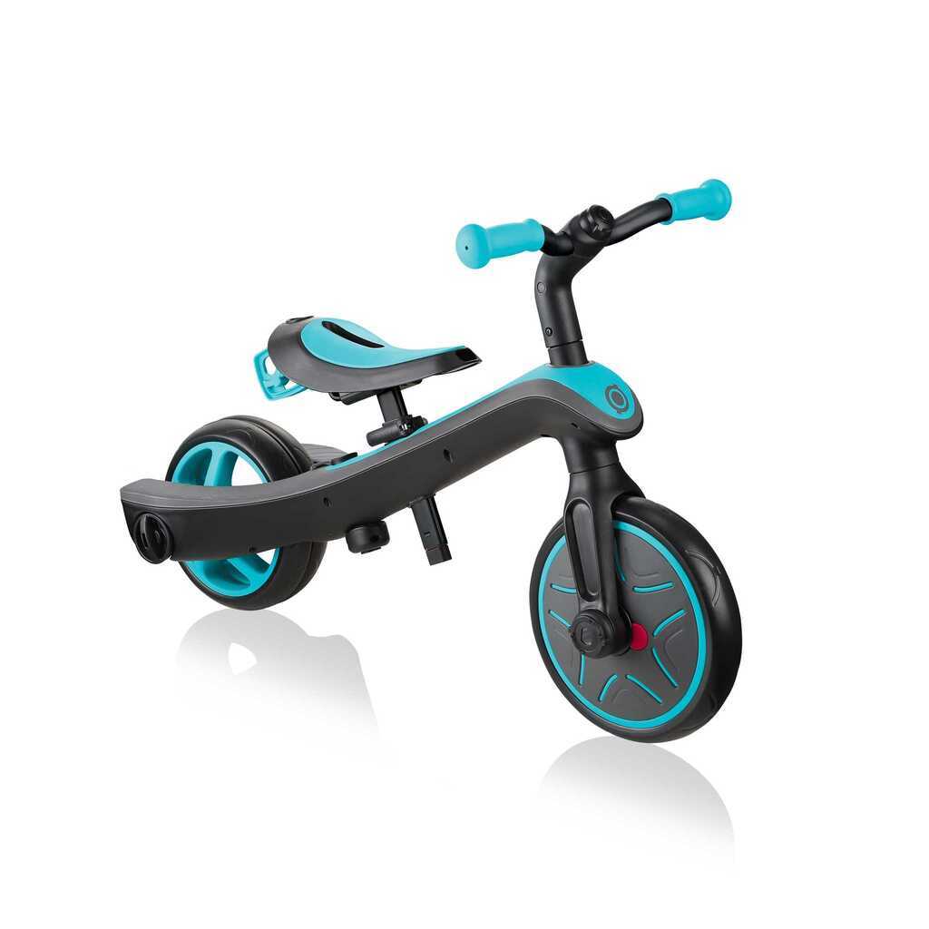 Globber Trike Explorer 2-i-1 Løbecykel Blå