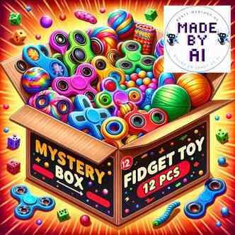 Mystery Box Fidget Toys 12 Stk